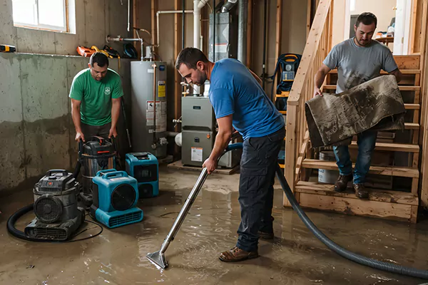Basement Flood Cleanup Richardson