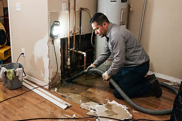 Burst Pipe Clean Up Richardson