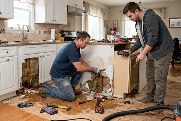 Kitchen Water Damage Repair Richardson