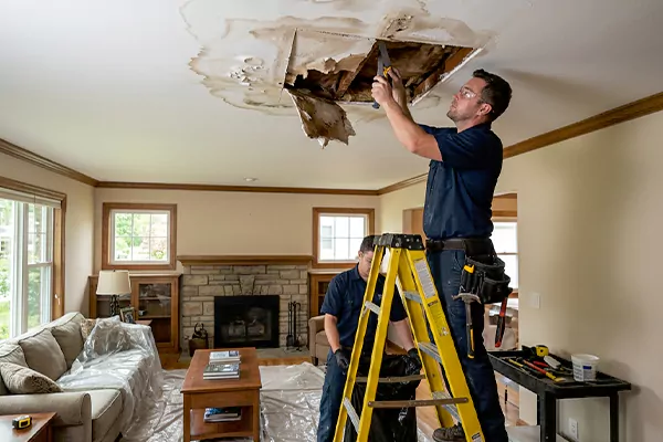 Water Damage Ceiling Repair Richardson