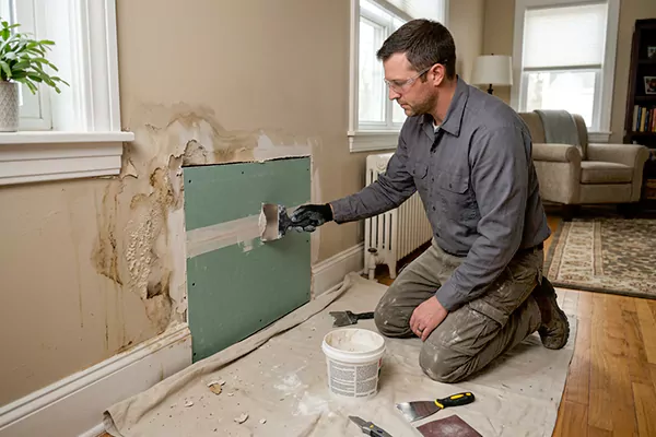 Water Damage Drywall Repair Richardson