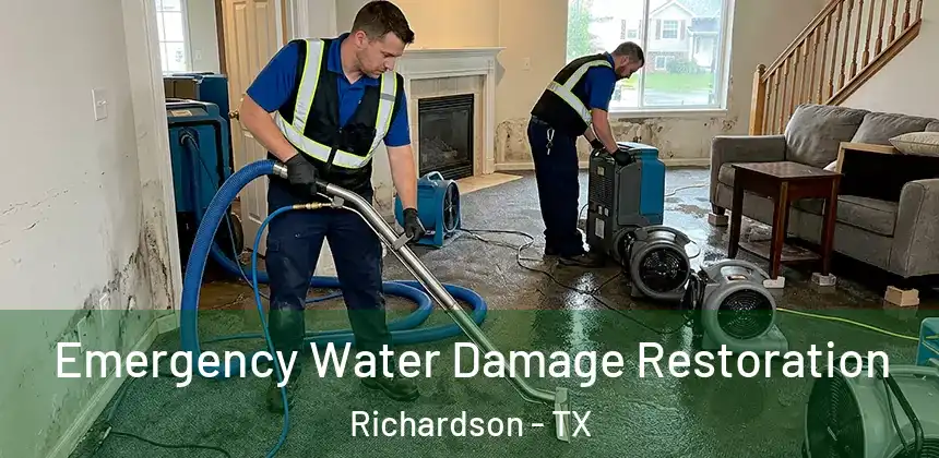 Emergency Water Damage Restoration Richardson - TX