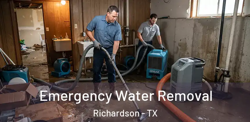  Emergency Water Removal Richardson - TX