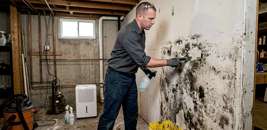 Black Mold Removal From Walls in Richardson