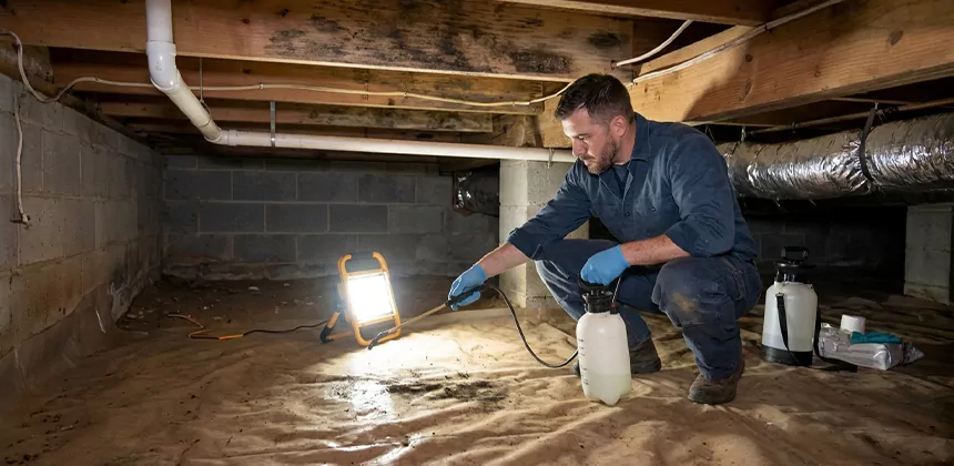 Crawl Space Mold Treatment in Richardson