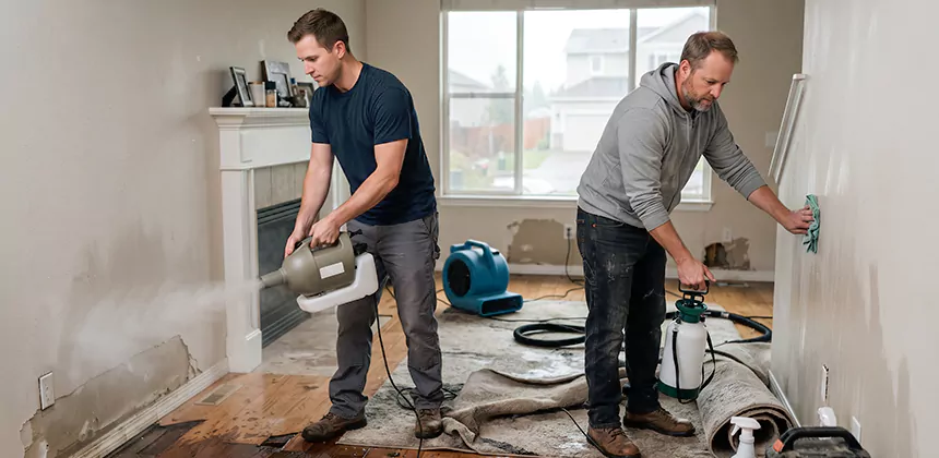 Post-Flood Sanitizing and Deodorizing in Richardson