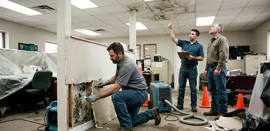 Commercial Mold Damage in Richardson
