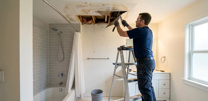 Bathroom Leak Ceiling Repair in Richardson