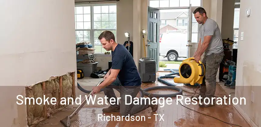 Smoke and Water Damage Restoration Richardson - TX
